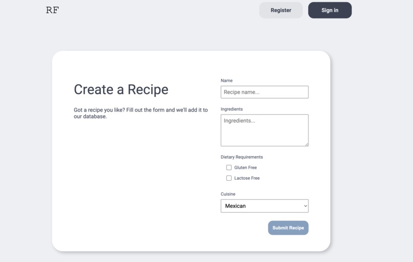 Recipe Finder – screenshot 2