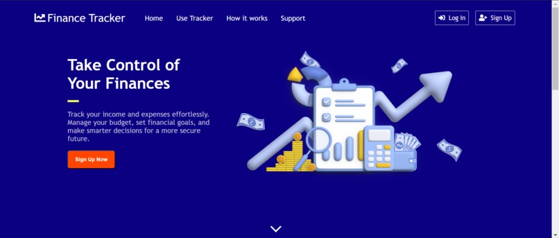 Personal-Finance-Tracker – screenshot 1