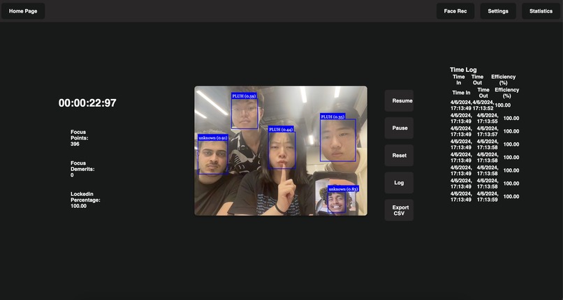 lockedin – screenshot 1