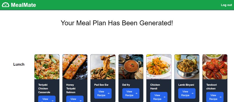 [First Years] MealMate – screenshot 1
