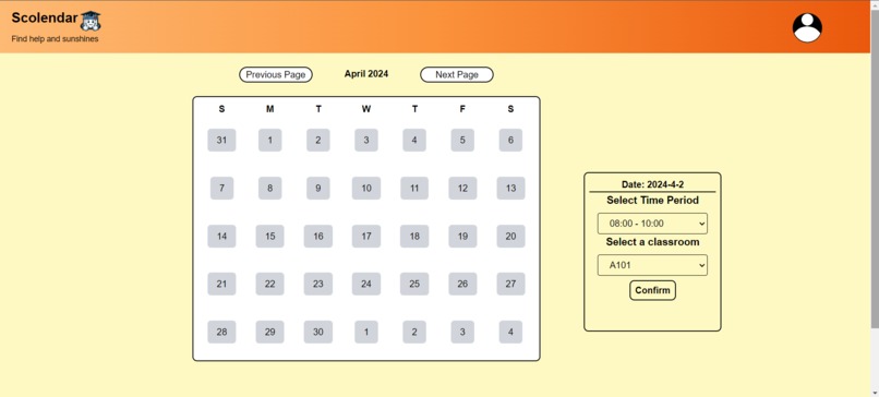Scalendar – screenshot 2
