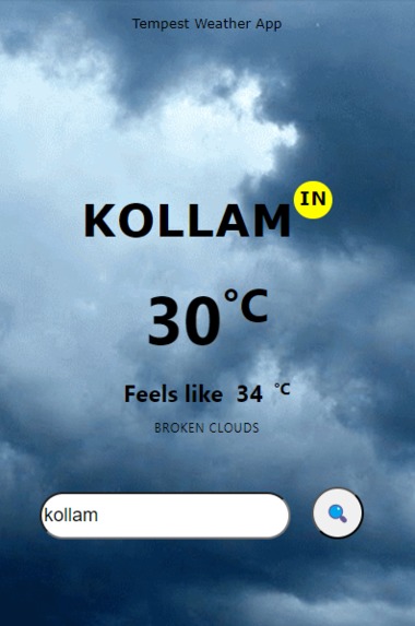 Tempest Weather Extension – screenshot 2
