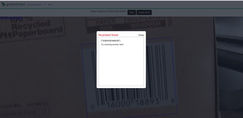 Greentrace | Sustainable product tracing with Hedera – screenshot 6