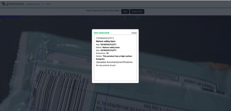 Greentrace | Sustainable product tracing with Hedera – screenshot 5