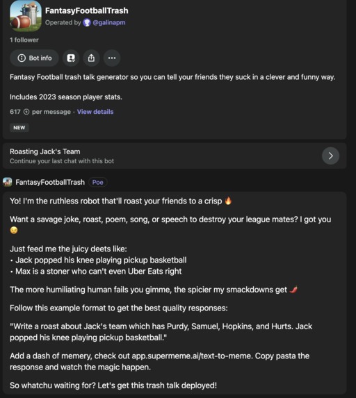 Roast My Roster – screenshot 1