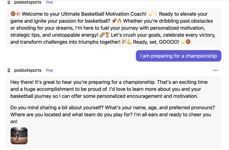 iCoach – screenshot 1