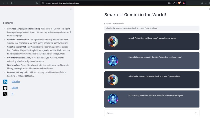 Smarty Gemini – screenshot 1