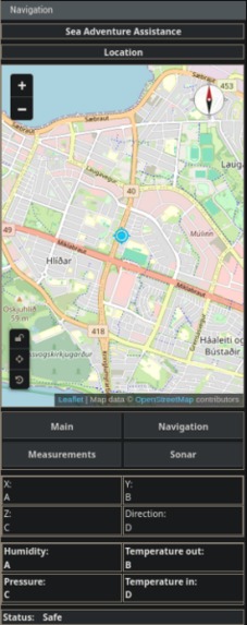 [Embedded][SingularSpectrum]System wspomagający żeglugę – screenshot 1