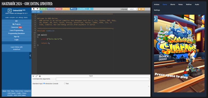 [Programistyczna][Berserkir] Undefined – screenshot 1