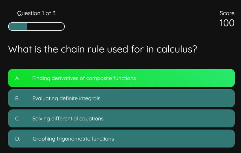 QuizMe – screenshot 3