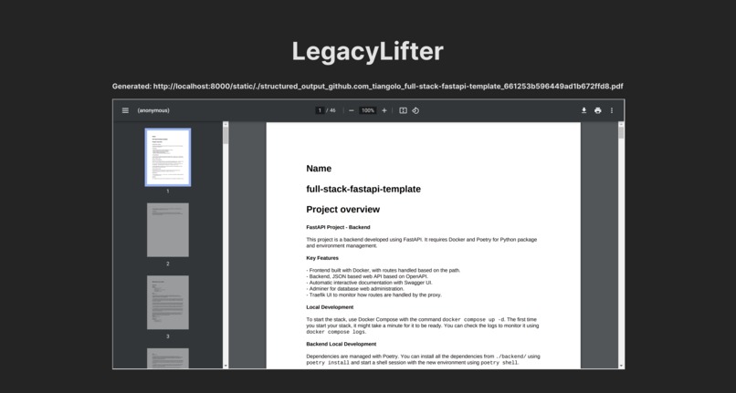 LegacyLifter – screenshot 2