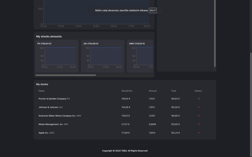 TABU – screenshot 7