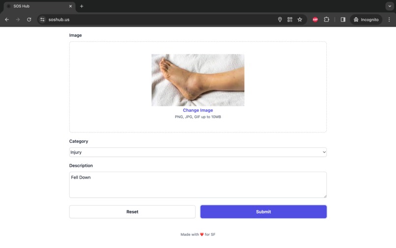 SOS Hub – screenshot 1