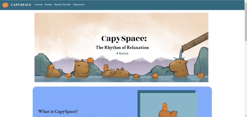 CapySpace – screenshot 2