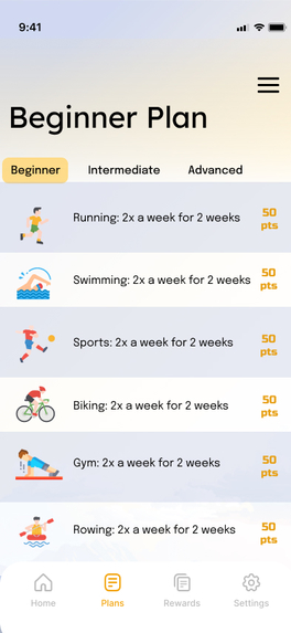 beeFit – screenshot 6