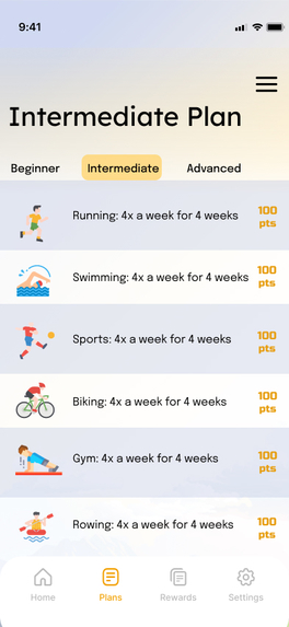 beeFit – screenshot 7