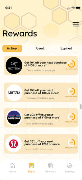 beeFit – screenshot 10