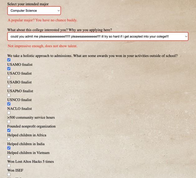 Try to Get Into College – screenshot 4
