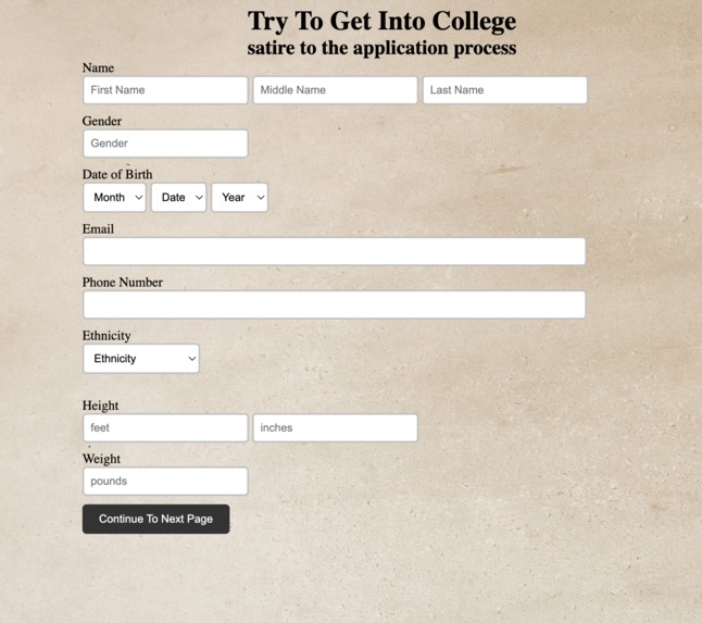 Try to Get Into College – screenshot 1