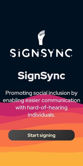 SignSync – screenshot 1