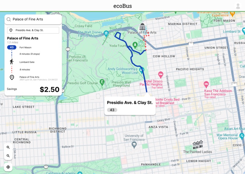 ecoBus – screenshot 3