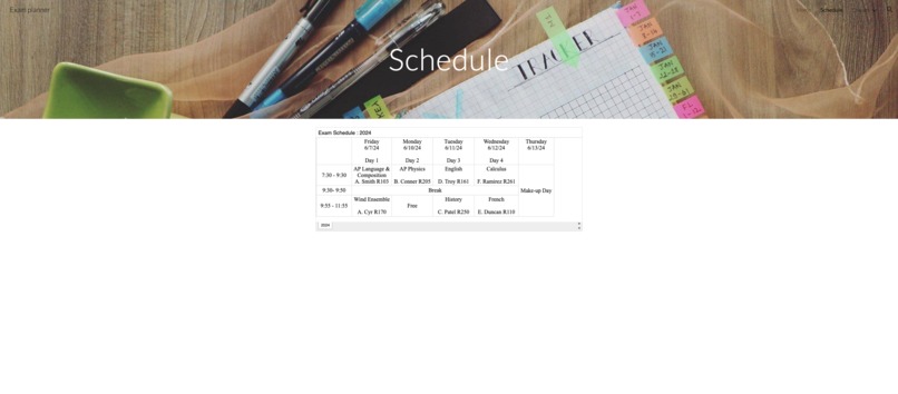 Exam Planner – screenshot 3