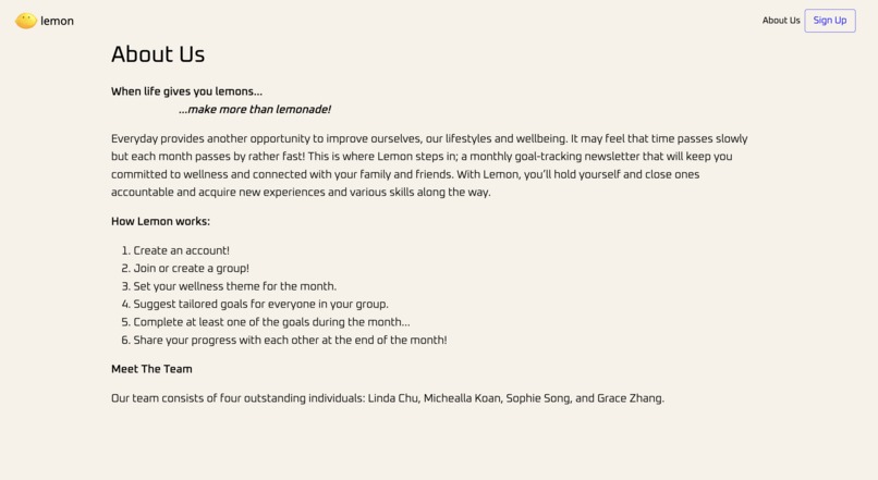 lemon  – screenshot 2