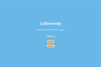 LitDiversity – Curating Inclusive Reads for K-12 Education