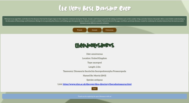 The Best Dinosaur of All Time – screenshot 2