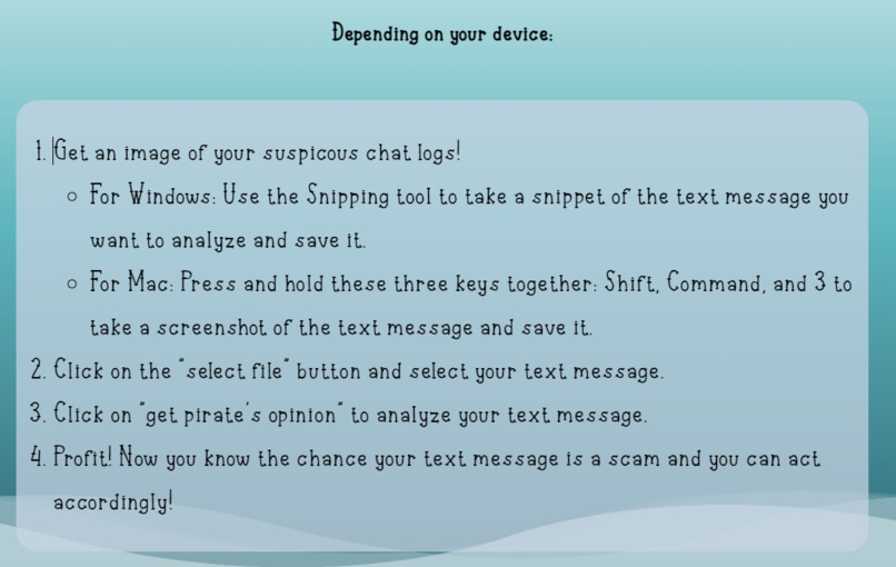 Scallywag Scanner – screenshot 1
