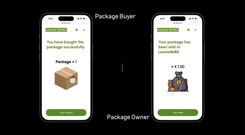 theGreenChain - Package Deposit-refund System – screenshot 3