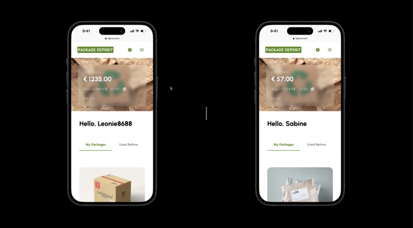 theGreenChain - Package Deposit-refund System – screenshot 4