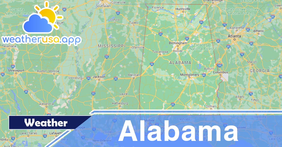 Weather Forecast for Alabama Devpost