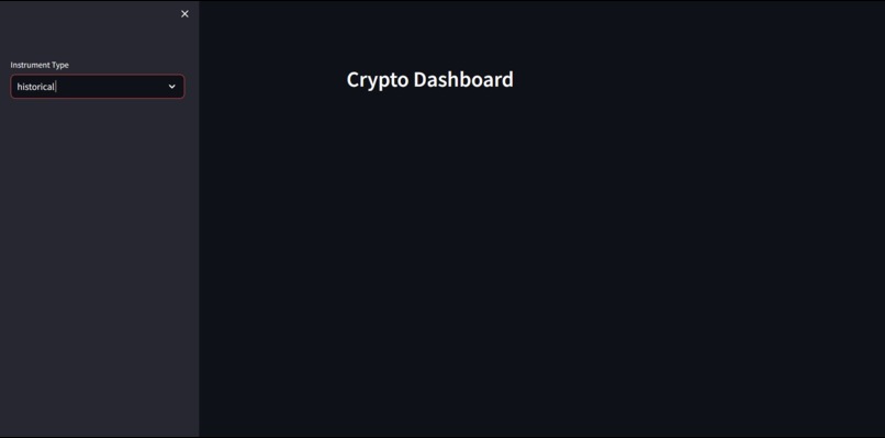 crypto_dashboard – screenshot 2