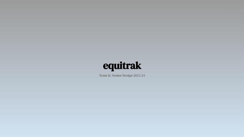 team11_equitrak – screenshot 1