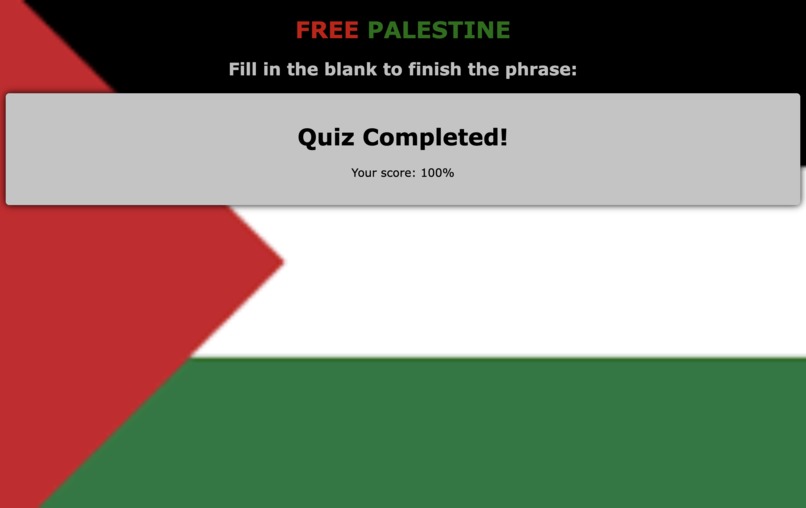 Free Palestine – screenshot 1
