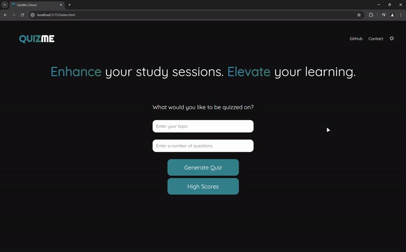 QuizMe – screenshot 1