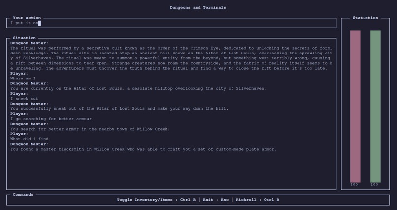 Dungeons and Terminals – screenshot 2