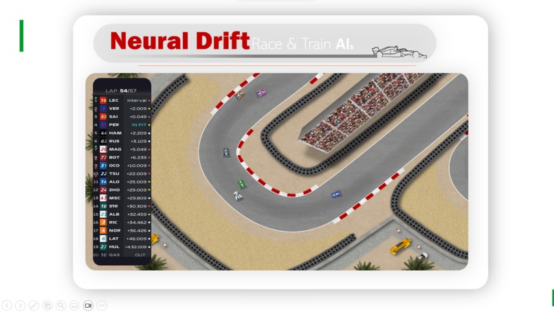 Neural Drift: Pioneering AI racing on virtual tracks – screenshot 5