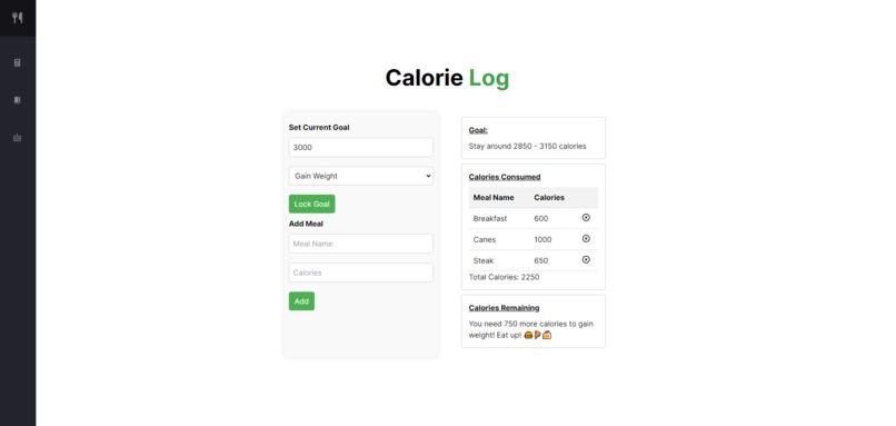 CaloriePal – screenshot 2
