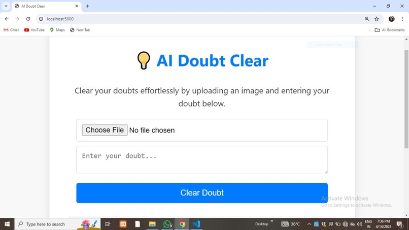 AI Doubt Clear – screenshot 2