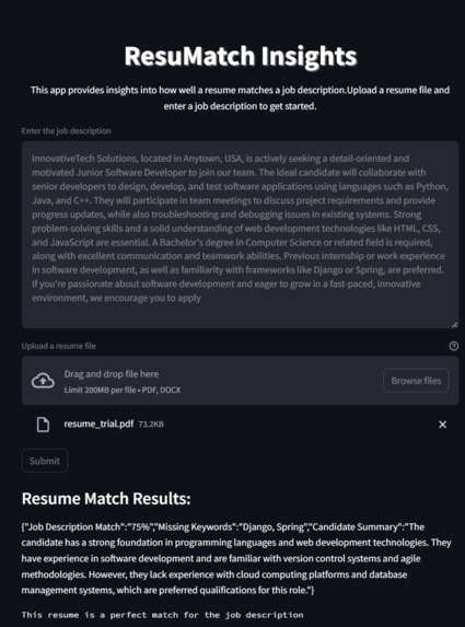 Resume_Parser – screenshot 1