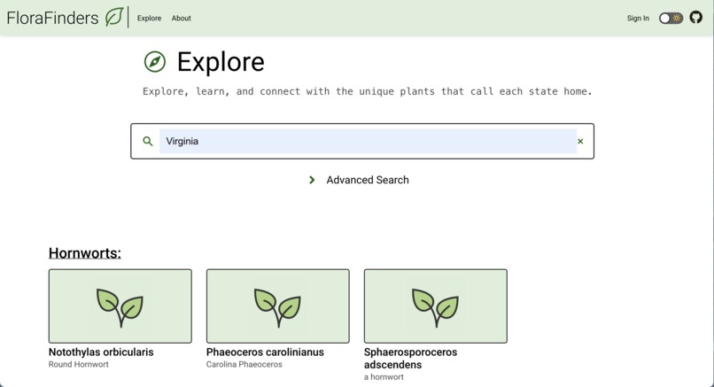 Flora Finder – screenshot 1