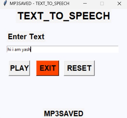Text To Speech – screenshot 1