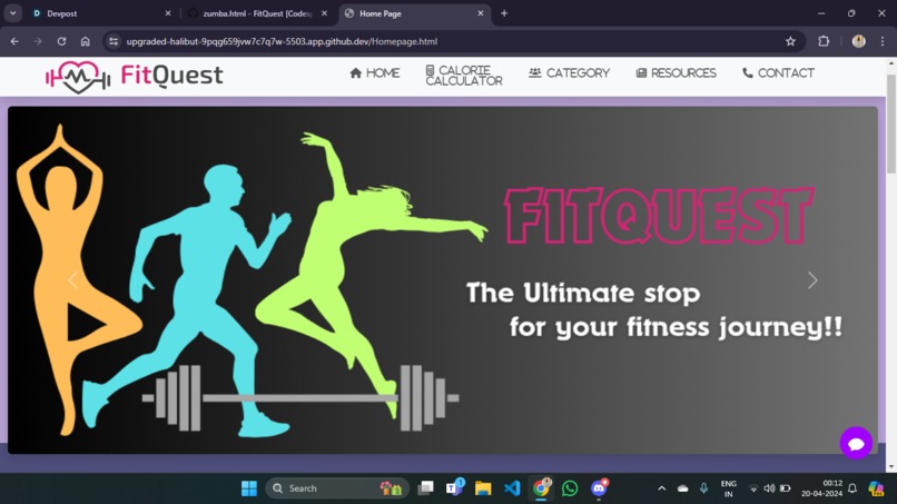 FitQuest – screenshot 1