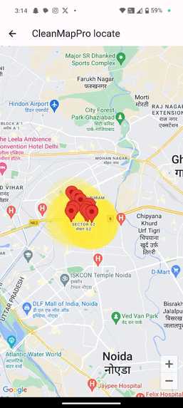 Clean Map Pro – screenshot 1