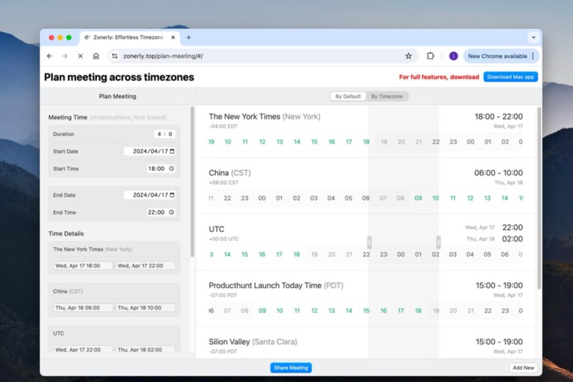 Zonerly – screenshot 2