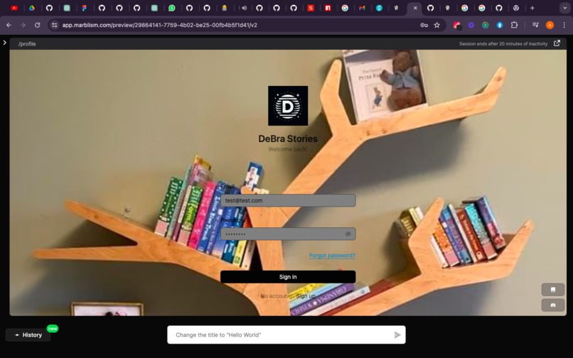 DeBra Stories – screenshot 3