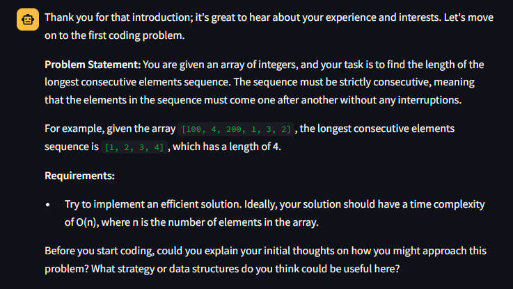 Codint_interviews – screenshot 1