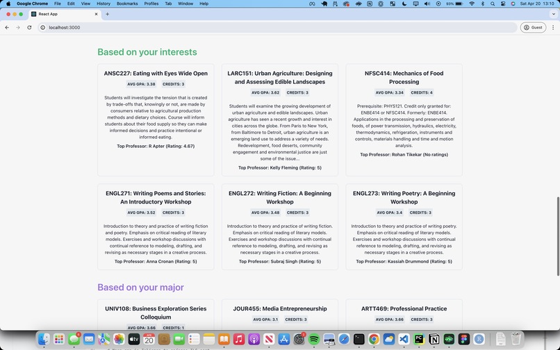CoursifyUMD – screenshot 6